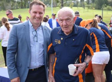 Castle Hill Rotary 2025 Australia Day Flag Raising ceremony -  with Rotarian Mike Blair OAM 