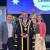 Citizenship Ceremony Parramatta Australia Day 2025 - The Hon Alex Hawke MP, Lord Mayor Cr Martin Zaiter and Monica Tudehope MP