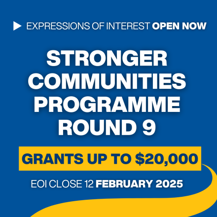 Stronger Communities Round 9